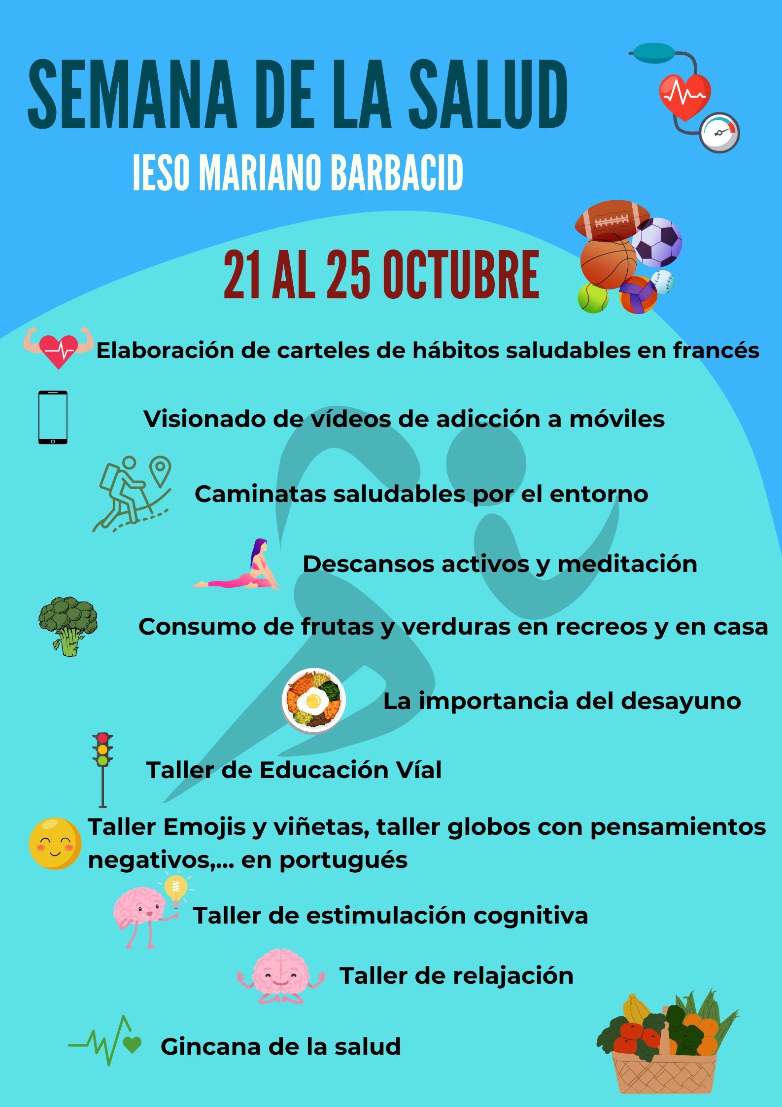 Cartel Semana de la Salud