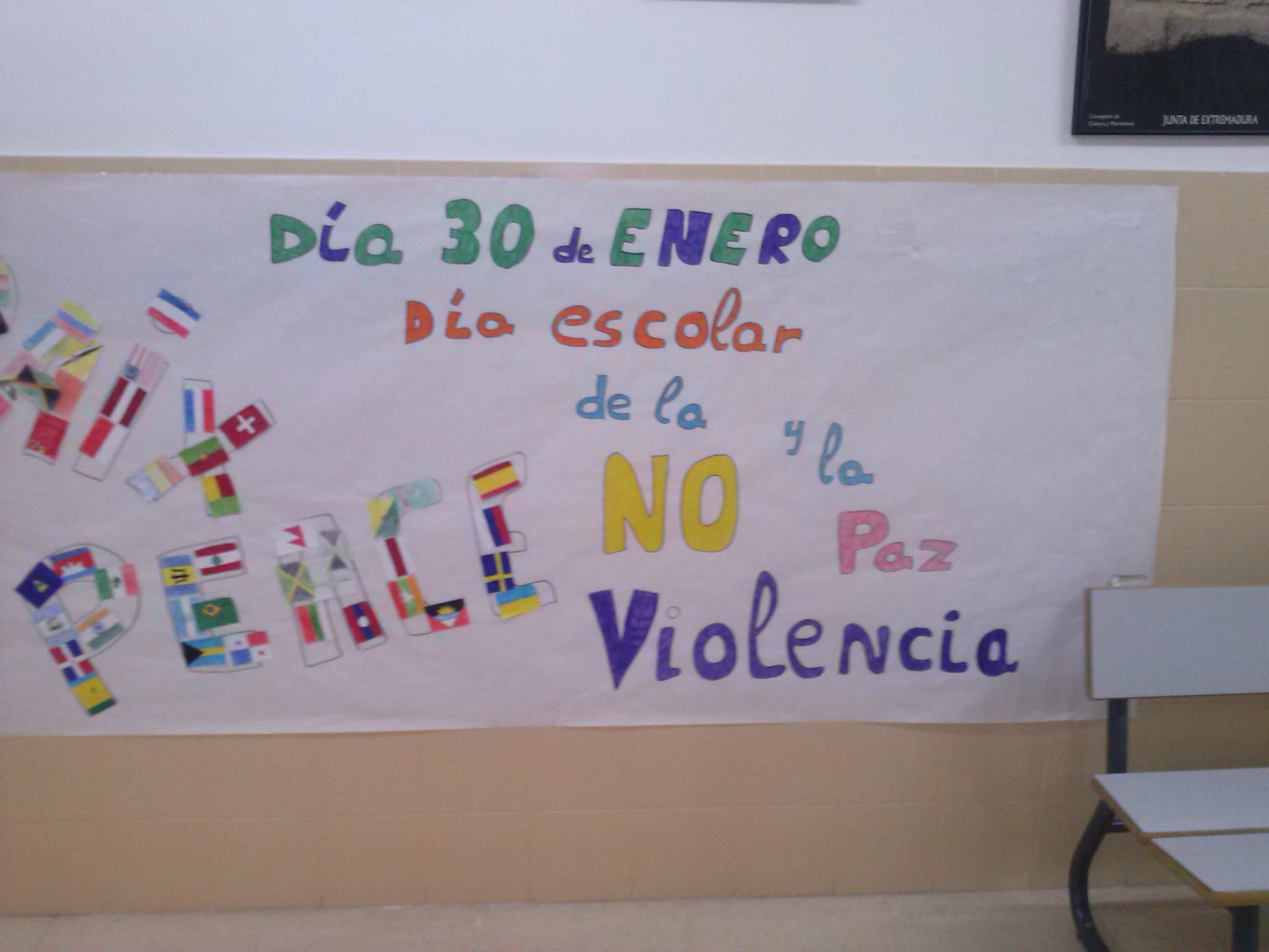 DÍA ESCOLAR DE LA PAZ Y LA NO VIOLENCIA