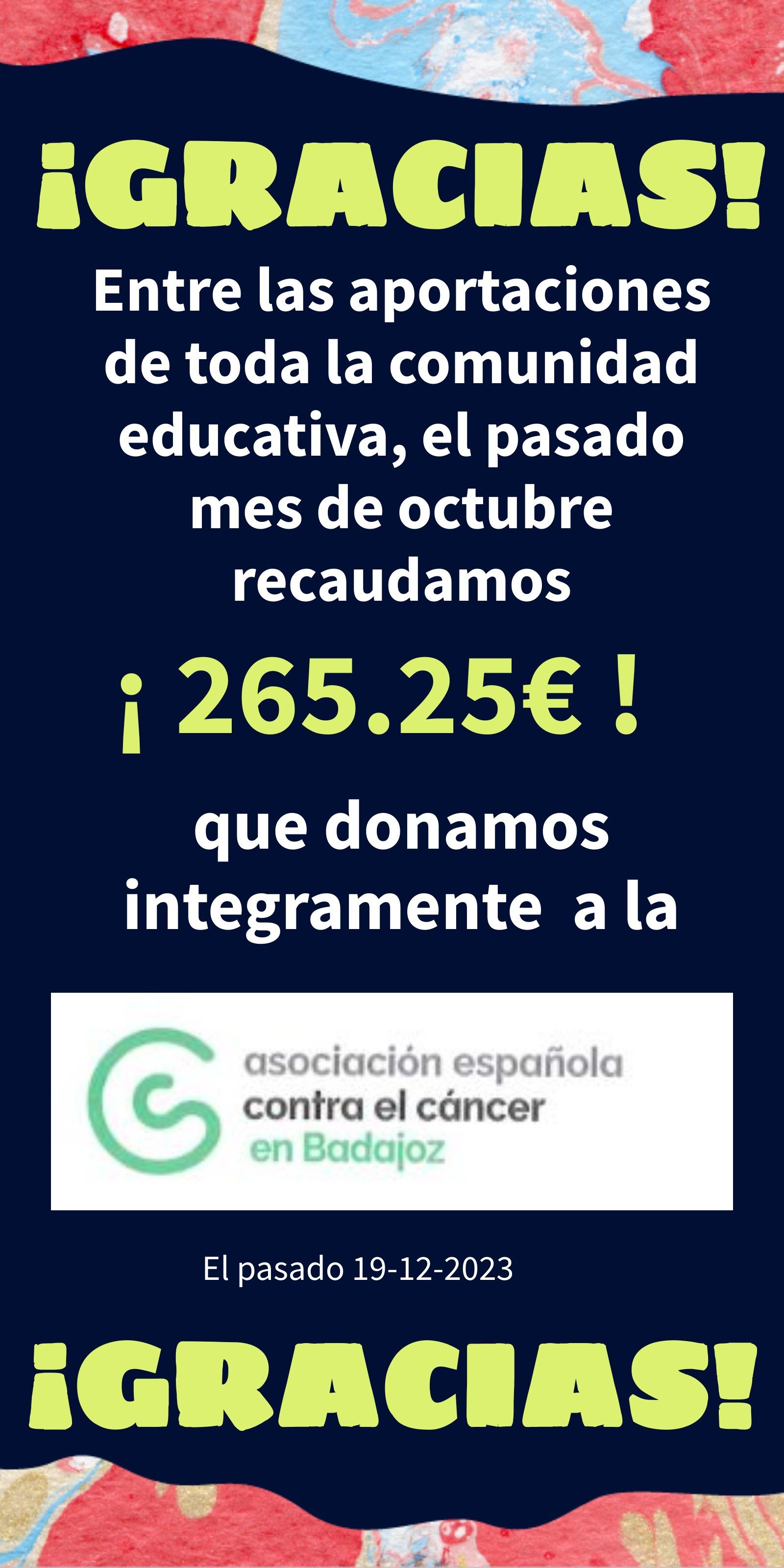 Carta Agradecimiento AECC