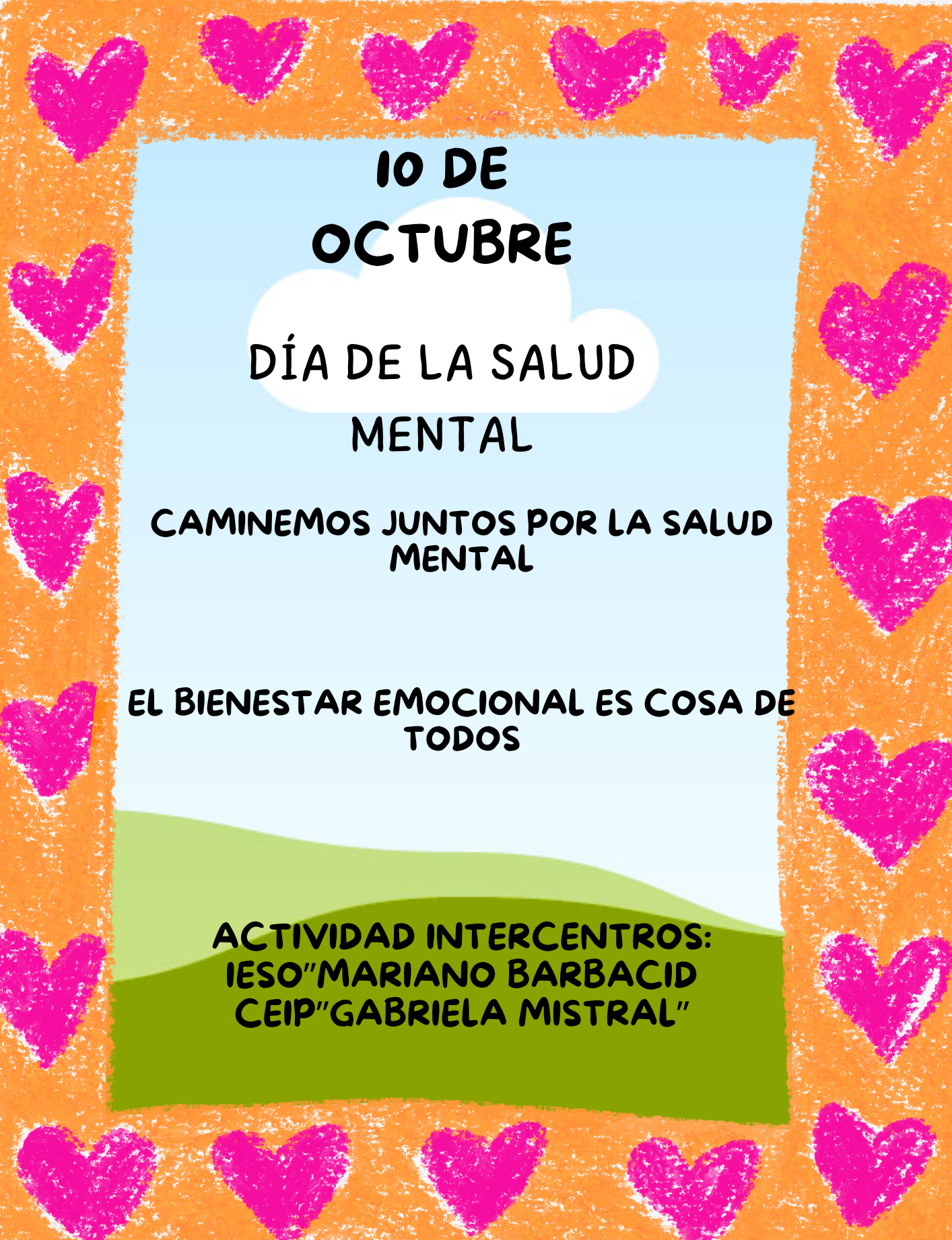 Documento CARTEL DA DE LA SALUD MENTAL